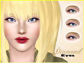 Sims 3 — Diamond eyes by CherryBerrySim — New contact lenses/eyes ! _____________________________________________ -Works