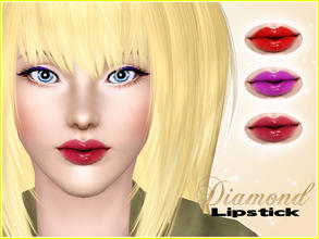 Sims 3 — Diamond lipstick by CherryBerrySim — New lipstick for your sims ! _____________________________________________