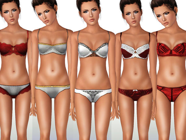 Sims 3 — Oh La La TEEN SET by ShakeProductions — Huge lingerie set for teens.Hope you like it