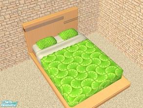 Sims 2 — GoForFink Bedding Set 001 GoForFink_bedding0004 by GoForFink — Bedding for your sims in green and grey :) enjoy