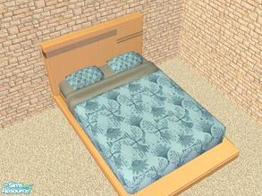 Sims 2 — GoForFink Bedding Set 001 GoForFink_bedding0002 by GoForFink — Bedding for your sims in blue and grey :) enjoy