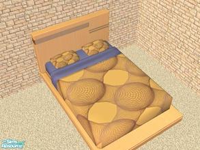 Sims 2 — GoForFink Bedding Set 001 - GoForFink_Bedding0003 by GoForFink — Bedding for your sims in orange and purple :)