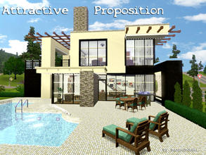 Sims 3 — Attractive_Proposition by matomibotaki — Classic and elegant, but also modern and stylish, a luxury fully fitted