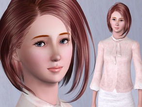Sims 3 — Miya Takana by taka_syo2 — Miya Takana. She is a new bride in Takana family. As no CC included, I hope you read