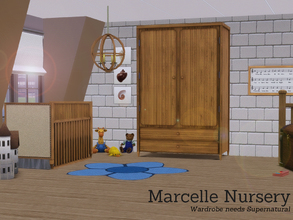 Sims 3 — Marcelle Nursery by Angela — Marcelle Nursery, a new wooden styled nursery for your small ones. This set
