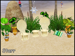 Sims 3 — stefforstarr by steffor — okdok, lets go to the beach and relax! btw you can download the ikat pattern which I