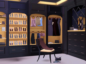 Sims 3 — Brown Cherry Closet by Flovv — Do you have a huge house with empty rooms? Maybe one next to your bedroom? Buy