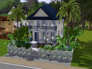 Sims 3 — Key West by Kotarina — The inspiration for this house in colonial style served as found online photo essay on