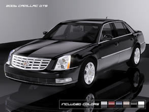 Sims 3 — 2006 Cadillac DTS by Fresh-prince — A luxurious sedan with unmistakable Cadillac styling and a powerful V8