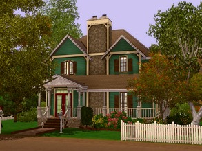 Sims 3 — Vivace by lilliebou — This house is for a family of about 4 to 5 sims. First floor: -Kitchen -Dining room