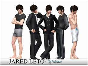 Sims 3 — Jared Leto by Pralinesims — Jared Leto, the handsome actor/singer, now as a sim! For more informations about
