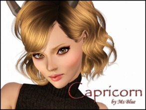 Sims 3 — Astrology Sims -Capricorn is the tenth of the zodiac signs by Ms_Blue — 