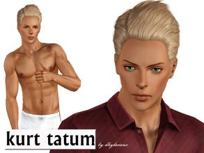Sims 3 — Kurt Tatum by dhylaciouz — Kurt.. Smart, Sexy, Naughty Guy, and great artist. He wants to be a famous celebrity.