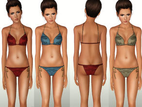 Sims 3 — Stay TEEN_3 by ShakeProductions — Recorable teen swimwear.