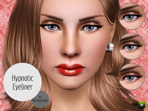 Sims 3 — Hypnotic Eyeliner by MissDaydreams — Hypnotic Eyeliner will give your Sims captivating and special look. It's