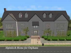 Sims 2 — Alpinloch Home for Orphans by millyana — Belinda Carry and her daughter Felicia bought this large house and