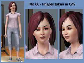Sims 3 — Maaka Karin v.1 by katyuwka_angel2 — Karin Maaka - a sim based on a character from anime Karin and manga Chibi