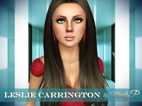 Sims 3 — Leslie Carrington by MartyP — Leslie Carrington is a college girl from Italy. She wants to come to America to