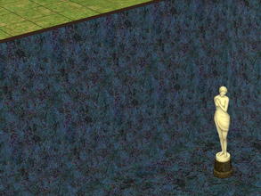 Sims 2 — Jewel Mottle Wall Set - dark blue by zaligelover2 — Poured wall covering.