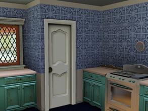 Sims 3 — Retro Kitchen tiles 2 redone by martoele — Deco kitchen tiles