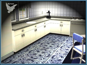 Sims 3 — Bigger Retro kitchen tiles1 by martoele — Bigger Retro Kitchen tiles1
