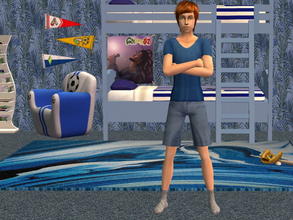 Sims 2 — Teen PJ Set - blu by zaligelover2 — PJs for TM.