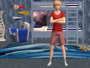 Sims 2 — Teen PJ Set - red by zaligelover2 — PJs for TM.