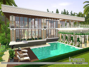 Sims 3 — Inessa by Rirann — This house is a beautiful combination of modern and classic style. It's fully furnished and