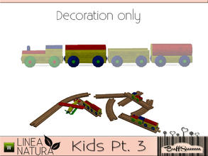 Sims 3 — Linea Natura Kids Waggon A by BuffSumm — Part of the *Linea Natura Series - Kids* Created by BuffSumm @ TSR