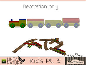 Sims 3 — Linea Natura Kids Locomotive by BuffSumm — Part of the *Linea Natura Series - Kids* Created by BuffSumm @ TSR