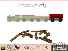 Sims 3 — Linea Natura Kids Waggon C by BuffSumm — Part of the *Linea Natura Series - Kids* Created by BuffSumm @ TSR