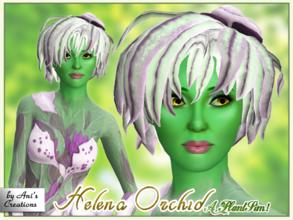 Sims 3 — Helena Orchid the PlantSim princess by AniFlowersCreations — The beautiful princess Helena has grown up and