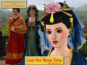 Sims 3 — Lady Sun Shang Xiang by Shylaria — From the highly popular strategy game Romance of the Three Kingdoms comes