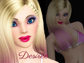 Sims 3 — Desiree by PassionateSims2 — Desiree is a girl who is passionate for life!! Ambitious but a fun party animal!!