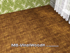Sims 3 — MB-VitalWoodK by matomibotaki — Wooden pattern with naturally wooden texture and 3 recolorable areas, by