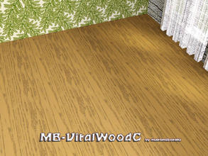 Sims 3 — MB-VitalWoodC by matomibotaki — Wooden pattern with naturally grained wooden texture and 3 recolorable areas, by
