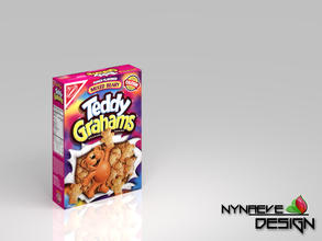 Sims 3 — Teddy Grahams - Kitchen Decoration by NynaeveDesign — Teddy Grahams These wee little ursidae-shaped graham