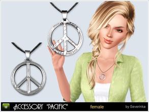 Sims 3 — SV Accessory Pacific female by Severinka_ — Accessory Pacific for women. Sign of the Pacific - a symbol of