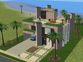 Sims 2 — Black Pearl - 5 BR & 4.5 Bath by eliseluong2 —  Someone was inspired by my \'Living Large on a Tiny 1x1