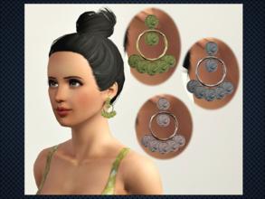 Sims 3 — Street Earrings [Teen - Elder] by Tomislaw — Earrings for your FemSimmies. Suitable for Teens, Young | Adults
