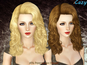 Sims 3 — Porcelain Heart - Hairstyle Set by Cazy — Hairstyle for female all ages All LOD Included