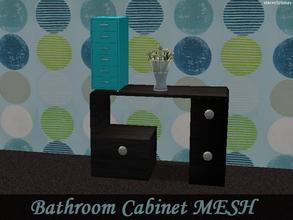 Sims 2 — Bathroom Cabinet MESH by staceylynmay2 — Bathroom cabinet mesh - has 1 slot but if you use \"move_objects