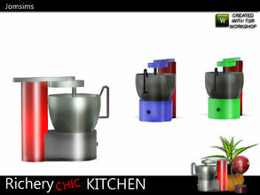Sims 3 — kitchen richery chic food processor  inspiration mixer by jomsims — kitchen richery chic mixer
