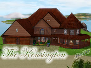 Sims 3 — The Kensington House by florie1977 — Large, spacious, Victoriabn style home. Two car garage with recreation