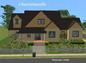 Sims 2 — Charlottesville by millyana — Here is a cozy family home with pool with 4 bedrooms, 3 baths, eat-in kitchen,