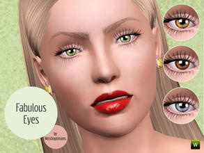 Sims 3 — Fabulous Eyes by MissDaydreams — Fabulous Eyes are shiny contact lenses which will give your Sims lovely look.