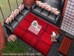 Sims 3 — Contemporary Carpet 40 by Pralinesims — By Pralinesims