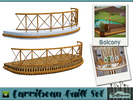 Caribbean Built Balcony by BuffSumm - Click to view and download separately!