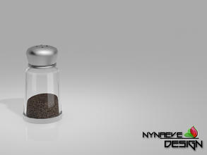 Sims 3 — Pepper Shaker - Kitchen Decoration by NynaeveDesign — Black pepper has centuries-long history of use and