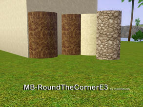 Sims 3 — MB-RoundTheCornerE3 by matomibotaki — MB-RoundTheCornerE3, curved middle column part to give your building a